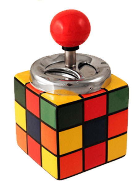 Cenicero de mesa Cubo de Rubik
