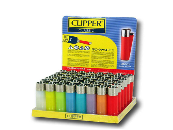 Encendedores Clipper CP11 colores translucidos