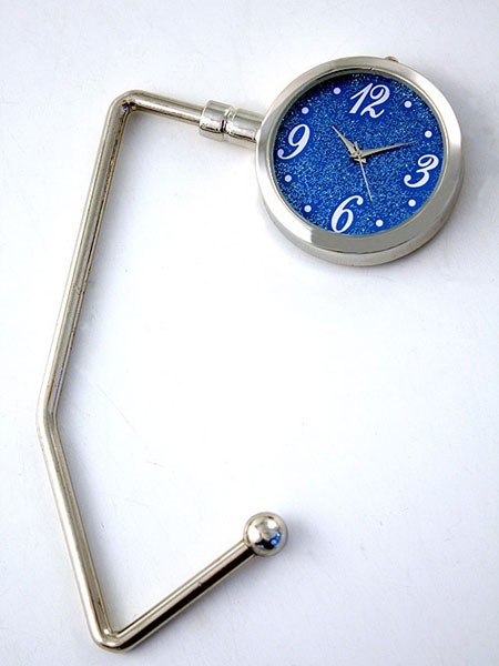 Reloj de colgar azul