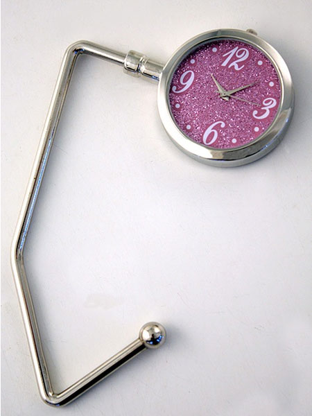 Reloj de colgar rosa